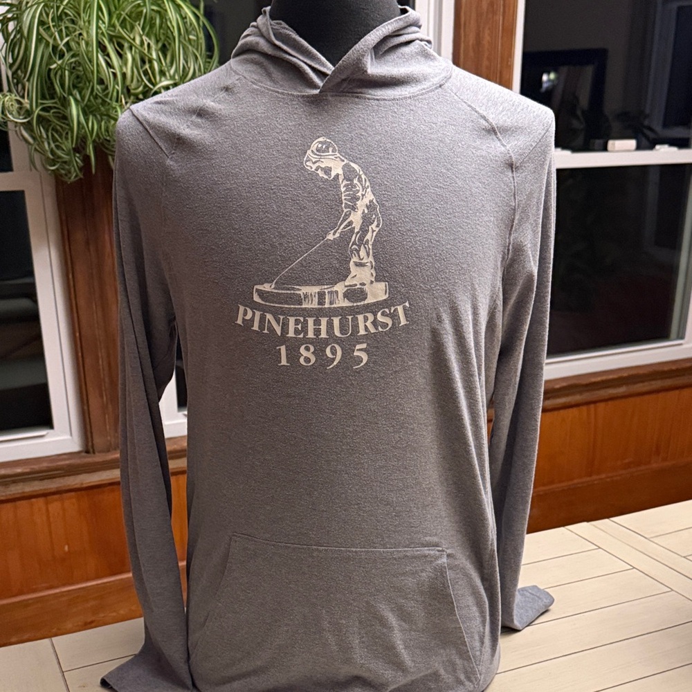 Under Armour Gray Hoodie with Pinehurst Graphic